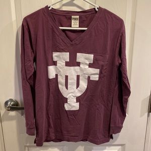 University of TX long sleeve tee. PINK